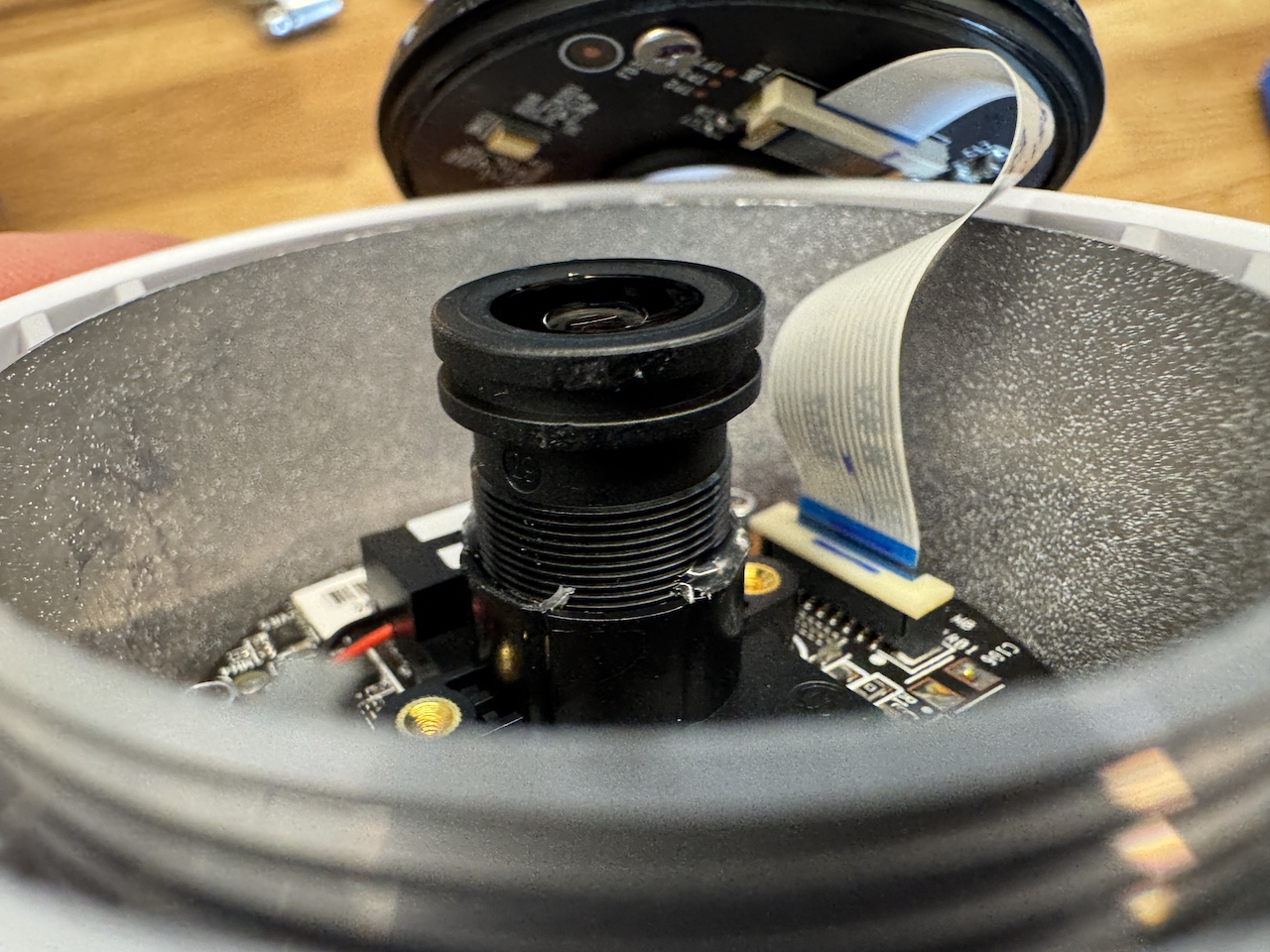 The inside of a G5 Bullet camera